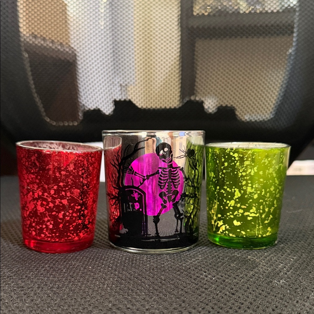 Candle holder trio